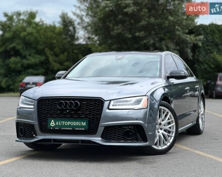 Серый Ауди А8, объемом двигателя 4 л и пробегом 92 тыс. км за 24999 $, фото 1 на Automoto.ua