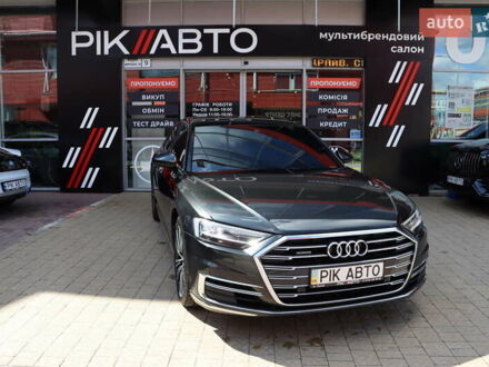 Ауди А8 2018 в Львове на Automoto.ua Серый Ауди А8, объемом двигателя 3 л и пробегом 113 тыс. км за 49900 $, фото 1 на Automoto.ua