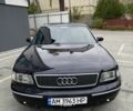 Синий Ауди А8, объемом двигателя 2.8 л и пробегом 400 тыс. км за 4500 $, фото 1 на Automoto.ua