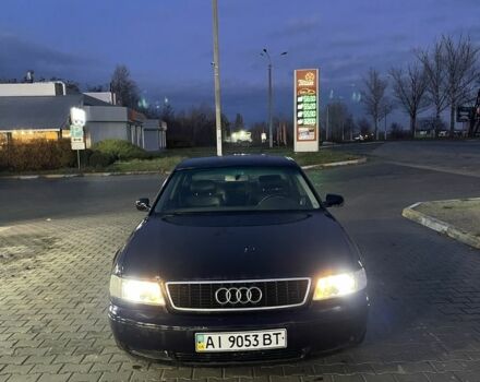 Синий Ауди А8, объемом двигателя 3.7 л и пробегом 320 тыс. км за 2100 $, фото 2 на Automoto.ua