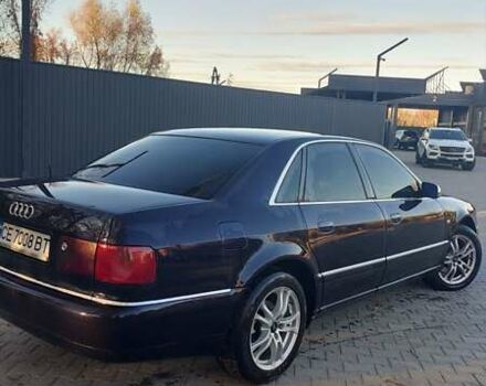 Синий Ауди А8, объемом двигателя 2.5 л и пробегом 550 тыс. км за 4800 $, фото 2 на Automoto.ua