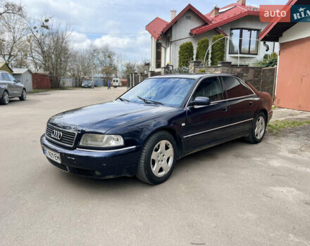 Синий Ауди А8, объемом двигателя 2.5 л и пробегом 387 тыс. км за 4900 $, фото 2 на Automoto.ua