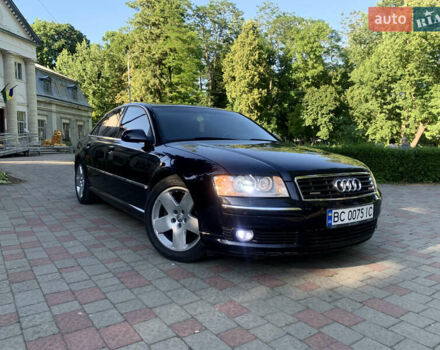 Синий Ауди А8, объемом двигателя 4.2 л и пробегом 366 тыс. км за 7800 $, фото 1 на Automoto.ua