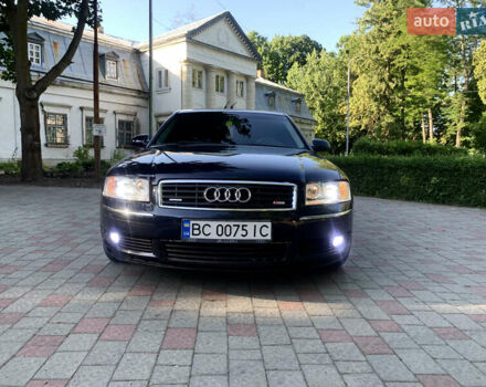 Синий Ауди А8, объемом двигателя 4.2 л и пробегом 366 тыс. км за 8500 $, фото 3 на Automoto.ua
