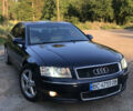 Синий Ауди А8, объемом двигателя 4 л и пробегом 450 тыс. км за 7500 $, фото 3 на Automoto.ua