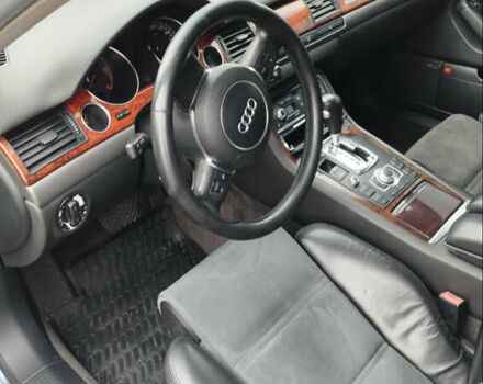 Синий Ауди А8, объемом двигателя 3 л и пробегом 370 тыс. км за 7300 $, фото 9 на Automoto.ua