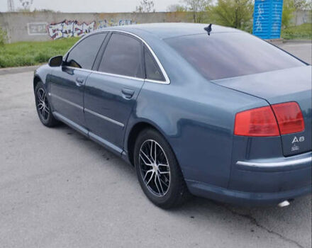 Синий Ауди А8, объемом двигателя 3 л и пробегом 370 тыс. км за 7300 $, фото 3 на Automoto.ua