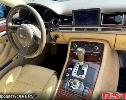 Синий Ауди А8, объемом двигателя 3.9 л и пробегом 450 тыс. км за 7000 $, фото 5 на Automoto.ua