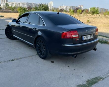 Синий Ауди А8, объемом двигателя 4 л и пробегом 400 тыс. км за 5500 $, фото 2 на Automoto.ua