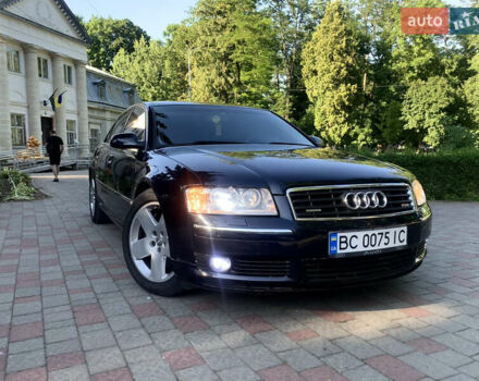 Синий Ауди А8, объемом двигателя 4.2 л и пробегом 366 тыс. км за 8500 $, фото 2 на Automoto.ua