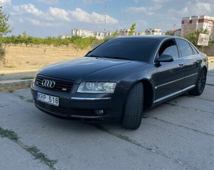 Синий Ауди А8, объемом двигателя 4 л и пробегом 400 тыс. км за 5500 $, фото 1 на Automoto.ua