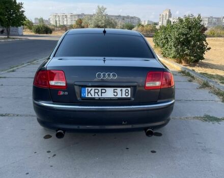 Синий Ауди А8, объемом двигателя 4 л и пробегом 400 тыс. км за 5500 $, фото 4 на Automoto.ua
