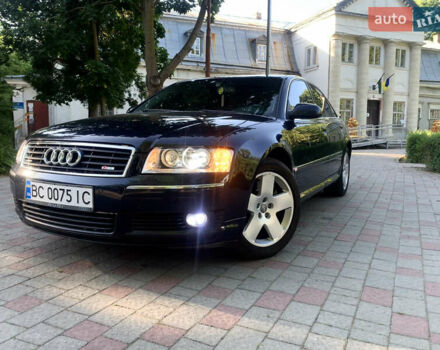 Синий Ауди А8, объемом двигателя 4.2 л и пробегом 366 тыс. км за 8500 $, фото 5 на Automoto.ua