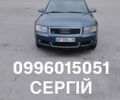 Синий Ауди А8, объемом двигателя 3 л и пробегом 370 тыс. км за 7300 $, фото 1 на Automoto.ua
