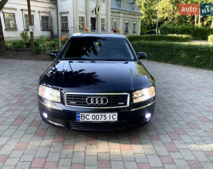 Синий Ауди А8, объемом двигателя 4.2 л и пробегом 366 тыс. км за 7800 $, фото 4 на Automoto.ua