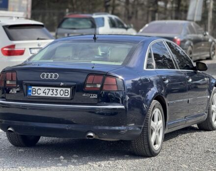 Синий Ауди А8, объемом двигателя 3.9 л и пробегом 450 тыс. км за 7300 $, фото 1 на Automoto.ua