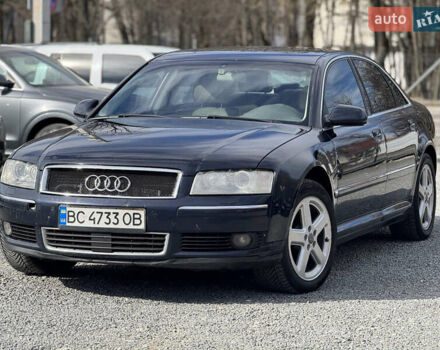 Синий Ауди А8, объемом двигателя 4 л и пробегом 450 тыс. км за 7500 $, фото 36 на Automoto.ua