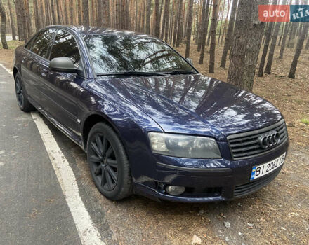 Синій Ауді A8, об'ємом двигуна 3 л та пробігом 328 тис. км за 9000 $, фото 2 на Automoto.ua