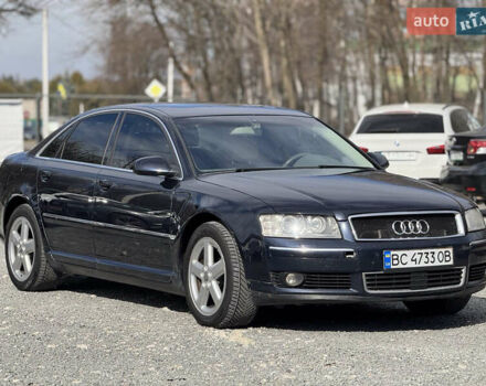 Синий Ауди А8, объемом двигателя 4 л и пробегом 450 тыс. км за 7500 $, фото 34 на Automoto.ua