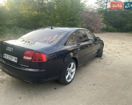 Синий Ауди А8, объемом двигателя 4.2 л и пробегом 216 тыс. км за 9500 $, фото 8 на Automoto.ua