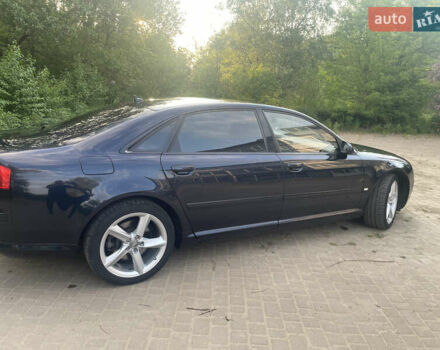 Синий Ауди А8, объемом двигателя 4.2 л и пробегом 216 тыс. км за 9500 $, фото 7 на Automoto.ua