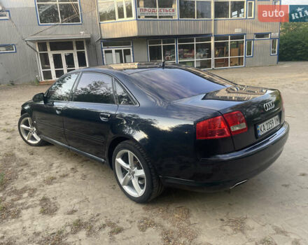 Синий Ауди А8, объемом двигателя 4.2 л и пробегом 216 тыс. км за 9500 $, фото 10 на Automoto.ua