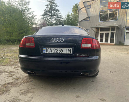 Синий Ауди А8, объемом двигателя 4.2 л и пробегом 216 тыс. км за 9500 $, фото 9 на Automoto.ua