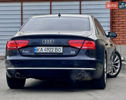 Синий Ауди А8, объемом двигателя 4.16 л и пробегом 160 тыс. км за 14300 $, фото 7 на Automoto.ua