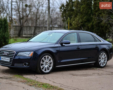 Синій Ауді A8, об'ємом двигуна 3 л та пробігом 240 тис. км за 20000 $, фото 1 на Automoto.ua