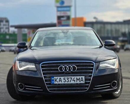 Ауди А8 2013 в Киеве на Automoto.ua Синий Ауди А8, объемом двигателя 3.99 л и пробегом 136 тыс. км за 24000 $, фото 2 на Automoto.ua