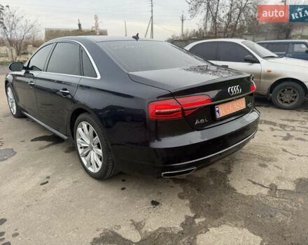 Синий Ауди А8, объемом двигателя 4 л и пробегом 240 тыс. км за 19250 $, фото 3 на Automoto.ua