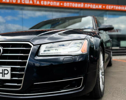 Синій Ауді A8, об'ємом двигуна 3 л та пробігом 55 тис. км за 31400 $, фото 1 на Automoto.ua
