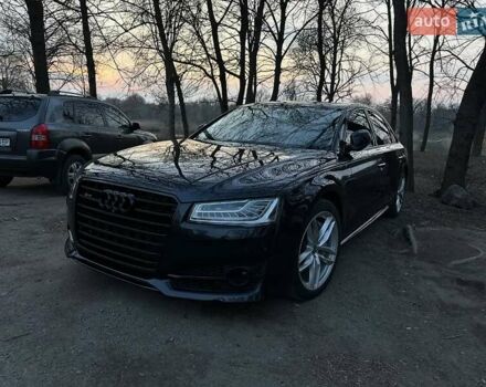 Синій Ауді A8, об'ємом двигуна 3 л та пробігом 108 тис. км за 32900 $, фото 2 на Automoto.ua