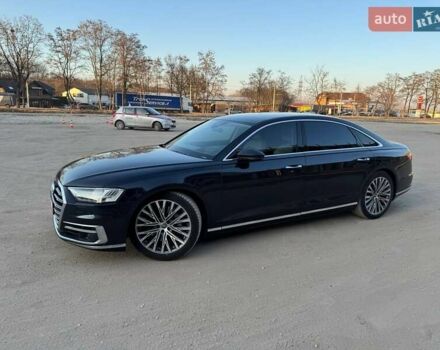Синій Ауді A8, об'ємом двигуна 3 л та пробігом 92 тис. км за 51900 $, фото 2 на Automoto.ua