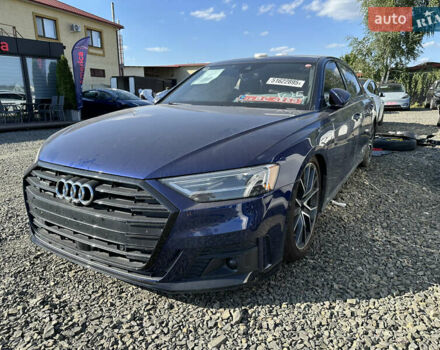 Синий Ауди А8, объемом двигателя 3 л и пробегом 46 тыс. км за 39700 $, фото 1 на Automoto.ua