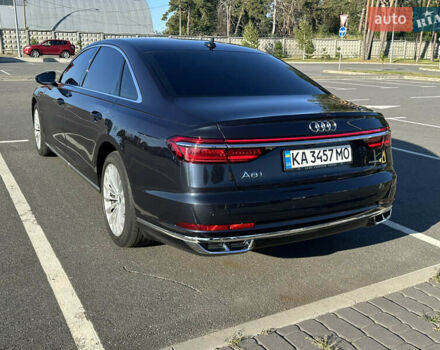 Синий Ауди А8, объемом двигателя 2.97 л и пробегом 103 тыс. км за 56000 $, фото 1 на Automoto.ua