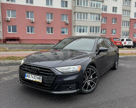 Синий Ауди А8, объемом двигателя 3 л и пробегом 59 тыс. км за 50500 $, фото 1 на Automoto.ua