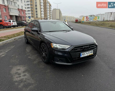 Синий Ауди А8, объемом двигателя 3 л и пробегом 59 тыс. км за 50500 $, фото 3 на Automoto.ua