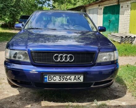 Синій Ауді A8, об'ємом двигуна 3.7 л та пробігом 370 тис. км за 2500 $, фото 1 на Automoto.ua