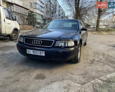 Синий Ауди А8, объемом двигателя 0 л и пробегом 308 тыс. км за 2700 $, фото 1 на Automoto.ua