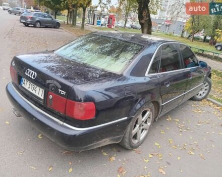 Синій Ауді A8, об'ємом двигуна 2.5 л та пробігом 370 тис. км за 4000 $, фото 1 на Automoto.ua