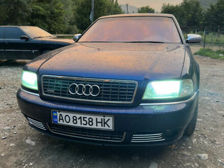 Ауди А8 2000 в Рахове на Automoto.ua Синий Ауди А8, объемом двигателя 3.33 л и пробегом 320 тыс. км за 6200 $, фото 1 на Automoto.ua