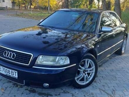 Синий Ауди А8, объемом двигателя 2.5 л и пробегом 550 тыс. км за 4800 $, фото 1 на Automoto.ua
