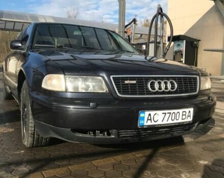 Синий Ауди А8, объемом двигателя 2.5 л и пробегом 373 тыс. км за 2400 $, фото 1 на Automoto.ua