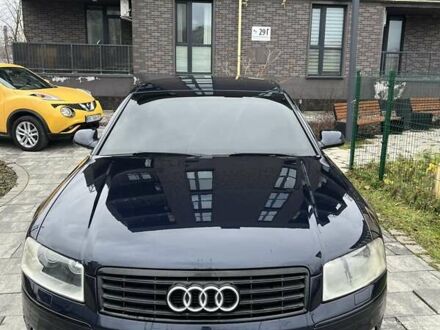 Синий Ауди А8, объемом двигателя 2.97 л и пробегом 386 тыс. км за 8700 $, фото 1 на Automoto.ua