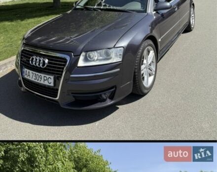 Синій Ауді A8, об'ємом двигуна 3 л та пробігом 310 тис. км за 5900 $, фото 1 на Automoto.ua
