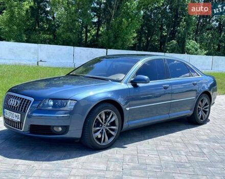 Синий Ауди А8, объемом двигателя 4.2 л и пробегом 460 тыс. км за 8800 $, фото 1 на Automoto.ua