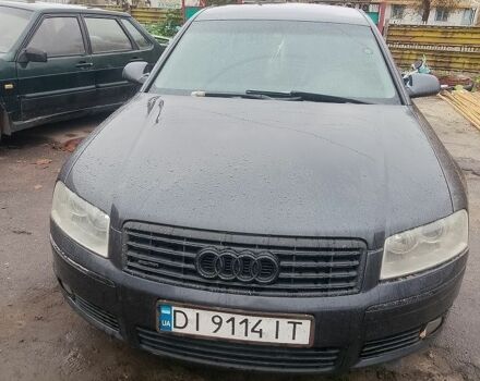Синий Ауди А8, объемом двигателя 3.9 л и пробегом 230 тыс. км за 3999 $, фото 1 на Automoto.ua