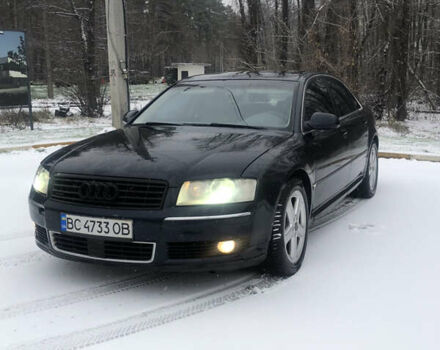 Синий Ауди А8, объемом двигателя 3.94 л и пробегом 453 тыс. км за 7500 $, фото 1 на Automoto.ua