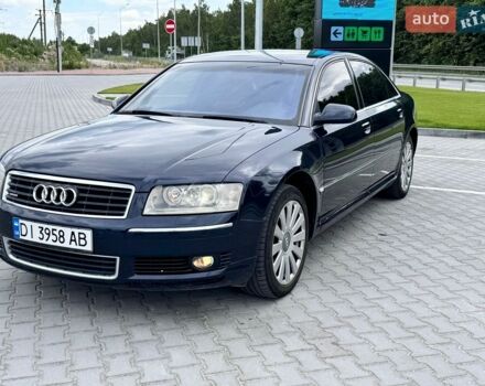 Синий Ауди А8, объемом двигателя 4.2 л и пробегом 221 тыс. км за 5700 $, фото 1 на Automoto.ua